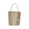 Beige Calf Leather Bos Taurus Shoulder Bag