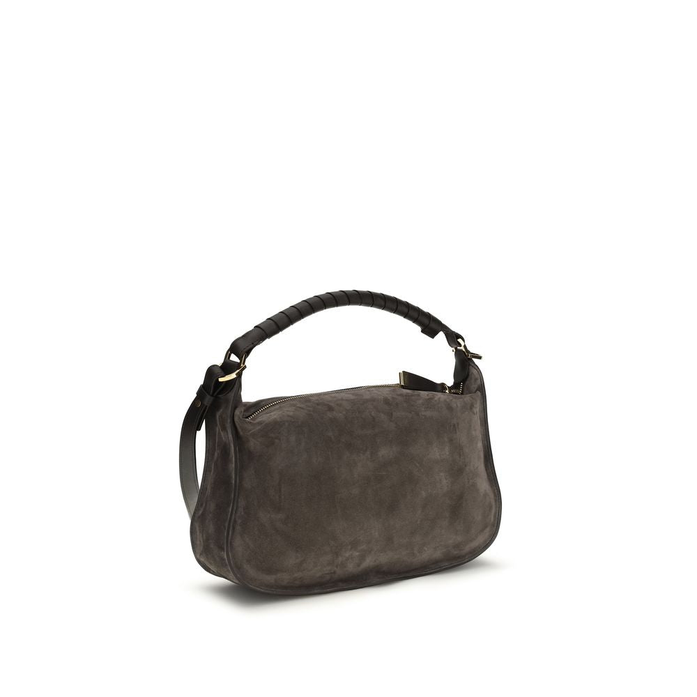 Brown Calf Leather Bos Taurus Shoulder Bag