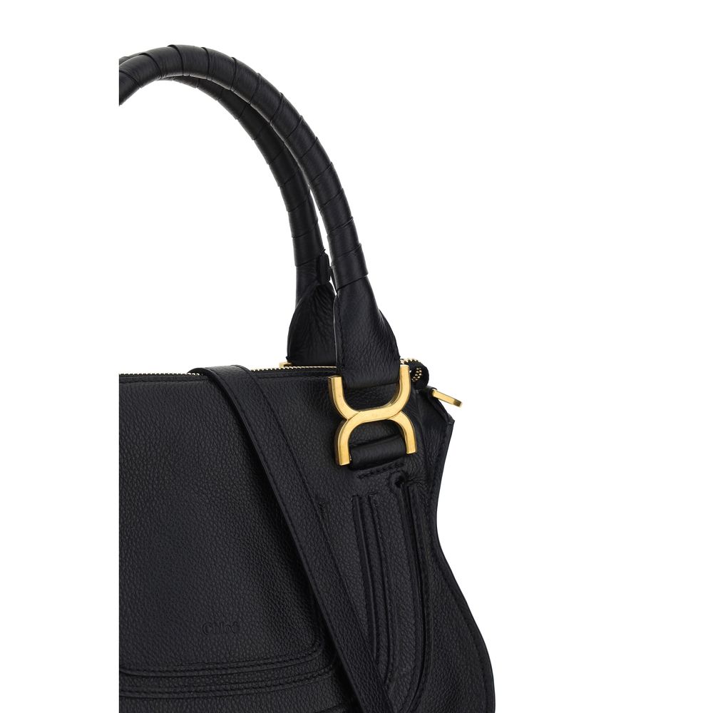 Black Calf Leather Bos Taurus Handbag