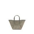 Beige Calf Leather Bos Taurus Shoulder Bag