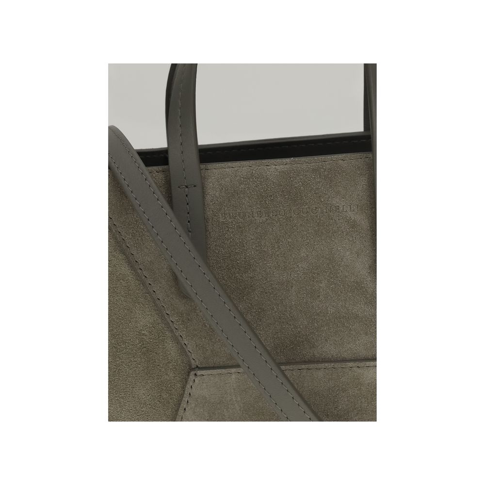 Beige Calf Leather Bos Taurus Shoulder Bag