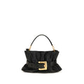 Black Calf Leather Bos Taurus Shoulder Bag