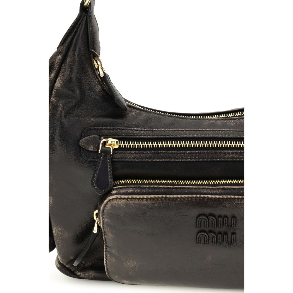 Brown Calf Leather Bos Taurus Shoulder Bag