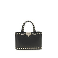 Black Calf Leather Bos Taurus Handbag