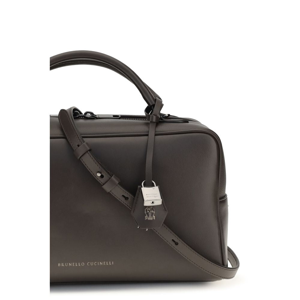 Brown Calf Leather Bos Taurus Shoulder Bag