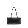 Black Calf Leather Bos Taurus Shoulder Bag