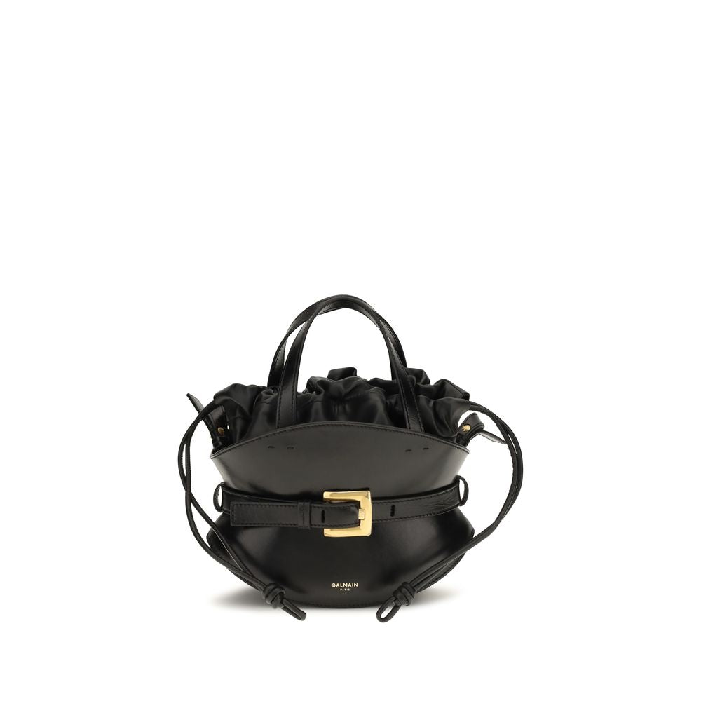 Black Calf Leather Bos Taurus Shoulder Bag