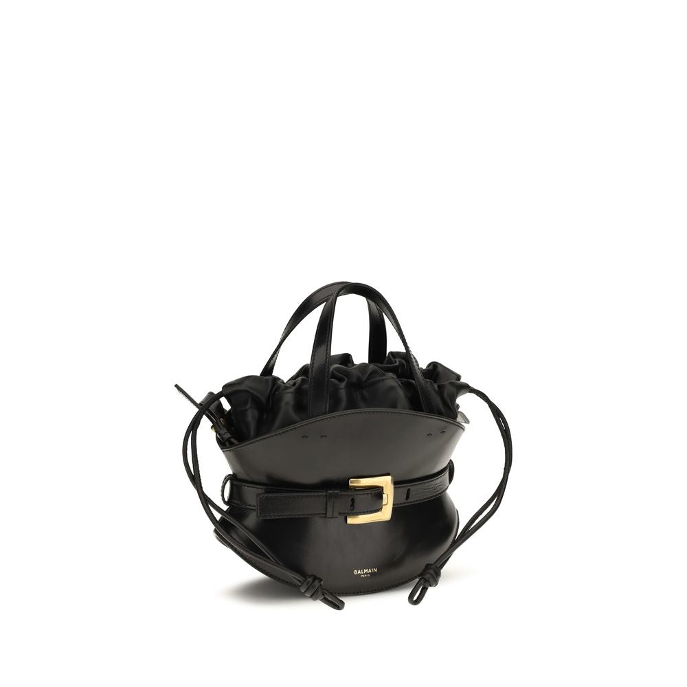 Black Calf Leather Bos Taurus Shoulder Bag