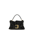 Black Calf Leather Bos Taurus Handbag