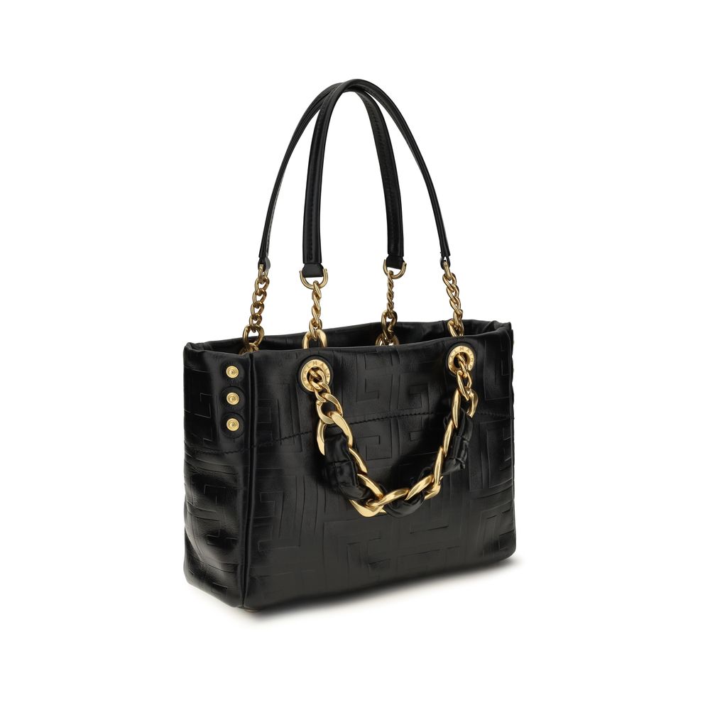 Black Calf Leather Bos Taurus Shoulder Bag