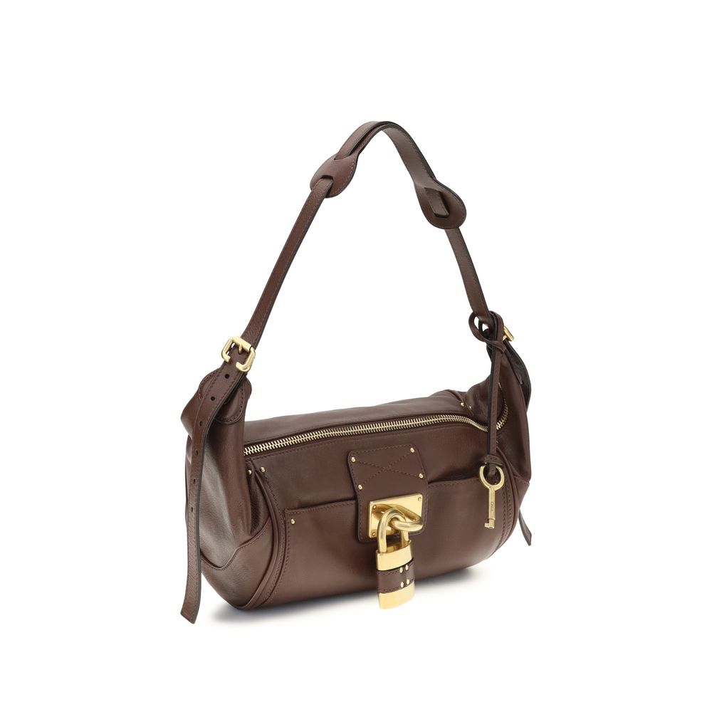 Brown Calf Leather Bos Taurus Shoulder Bag