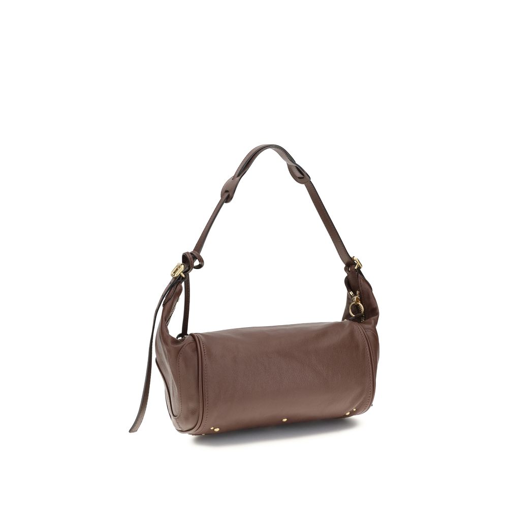 Brown Calf Leather Bos Taurus Shoulder Bag
