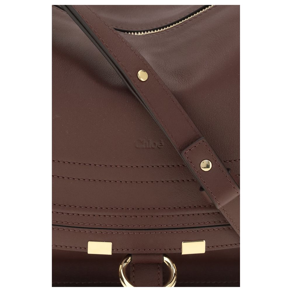 Bordeaux Calf Leather Bos Taurus Shoulder Bag