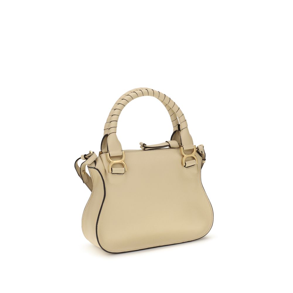 Beige Calf Leather Bos Taurus Handbag