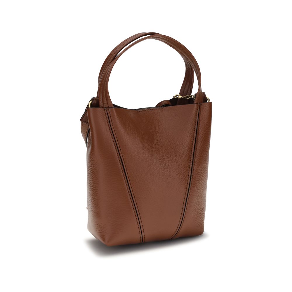 Brown Calf Leather Bos Taurus Shoulder Bag