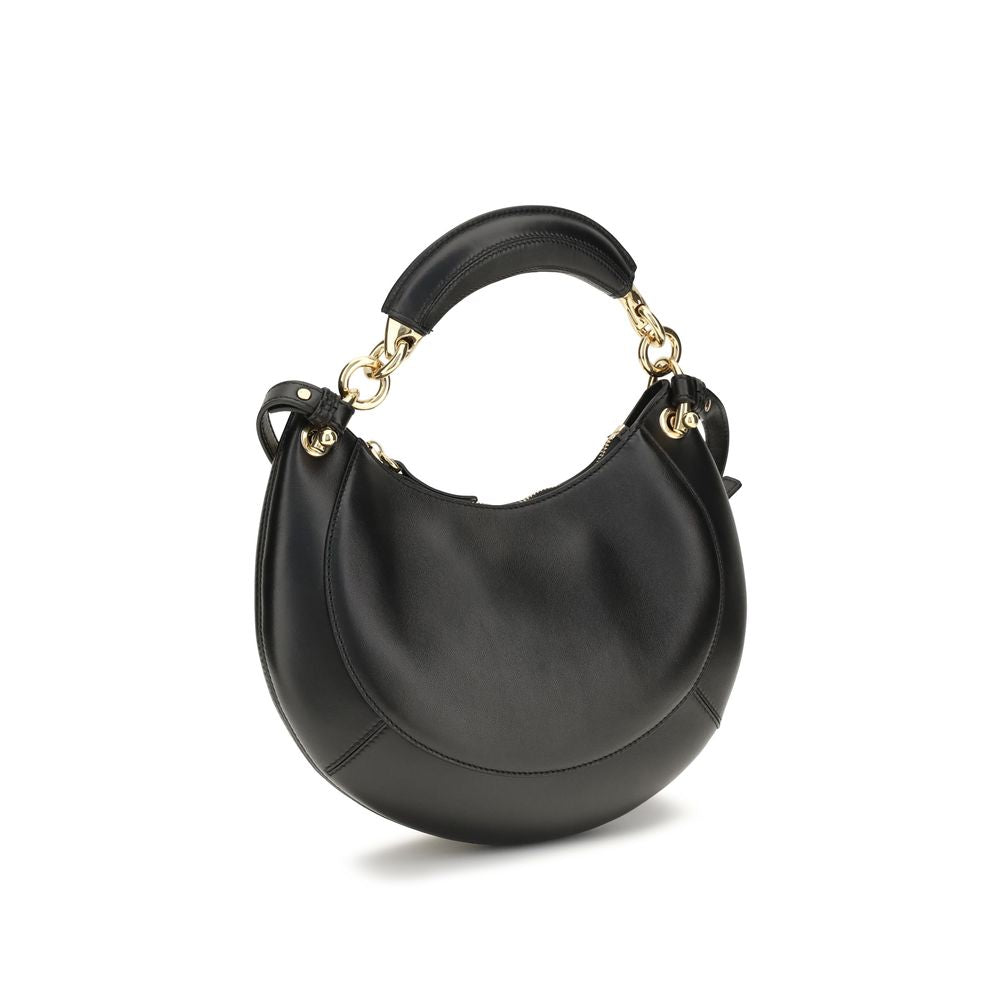 Black Calf Leather Bos Taurus Shoulder Bag