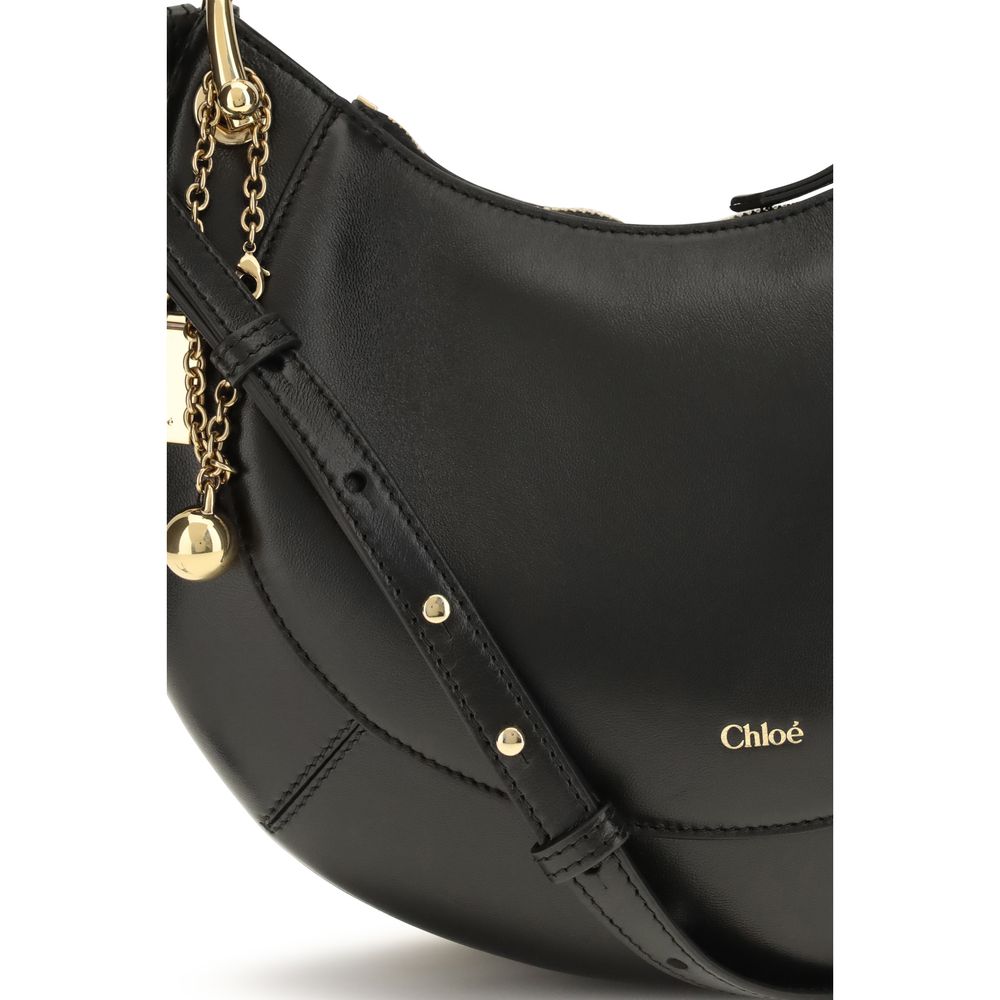 Black Calf Leather Bos Taurus Shoulder Bag