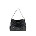 Black Calf Leather Bos Taurus Handbag