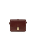 Bordeaux Calf Leather Bos Taurus Shoulder Bag