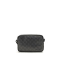Black Cotton Shoulder Bag