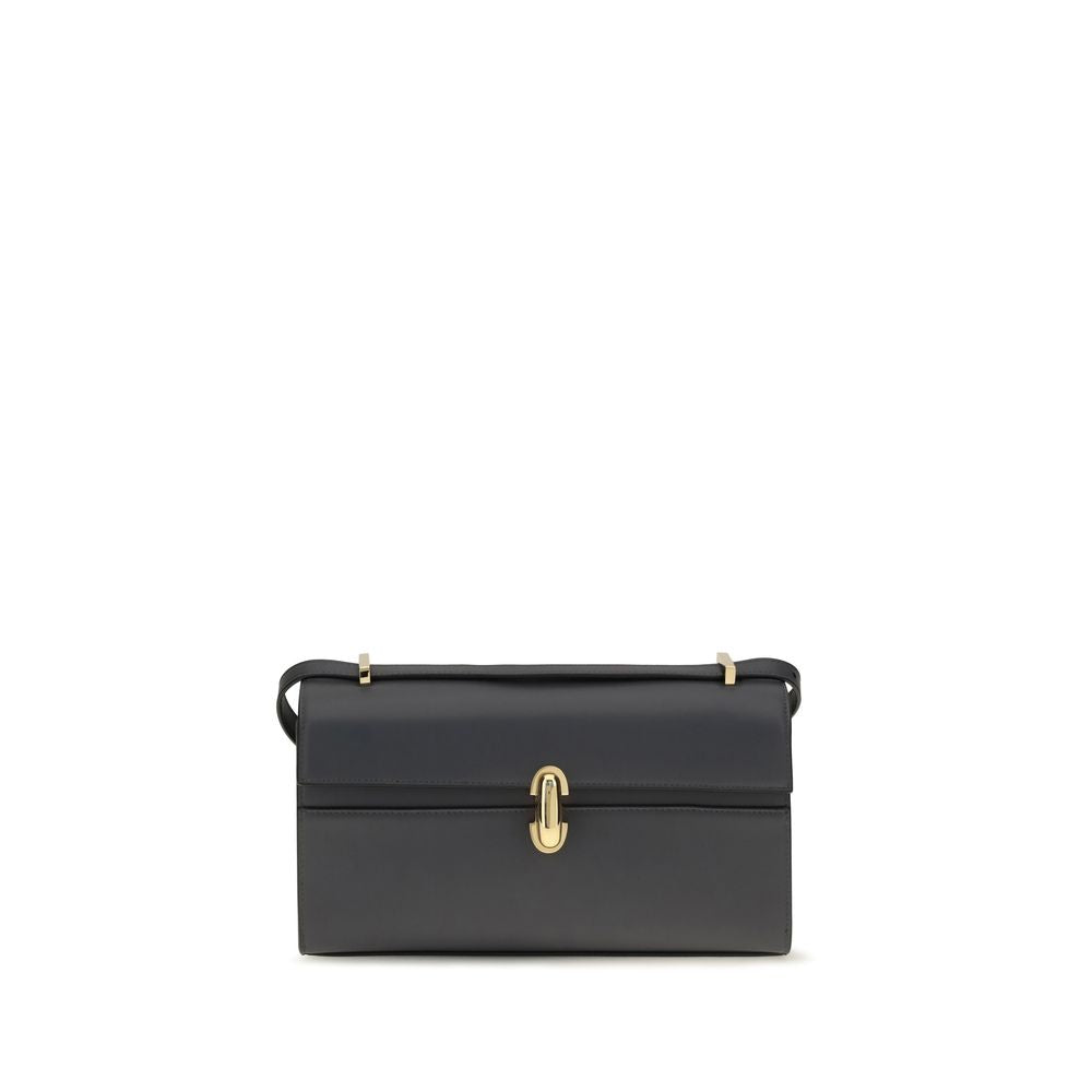 Gray Calf Leather Bos Taurus Shoulder Bag