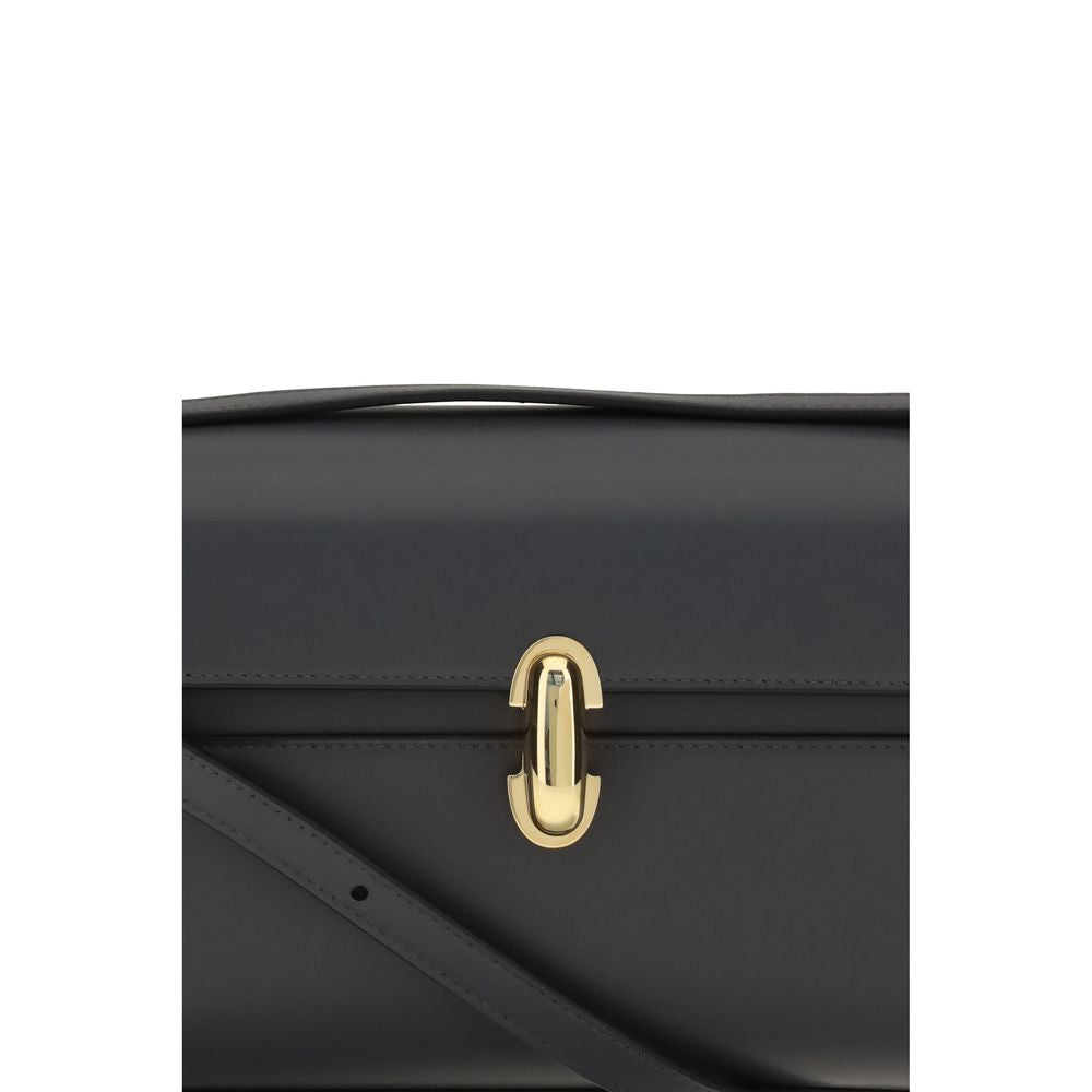 Gray Calf Leather Bos Taurus Shoulder Bag