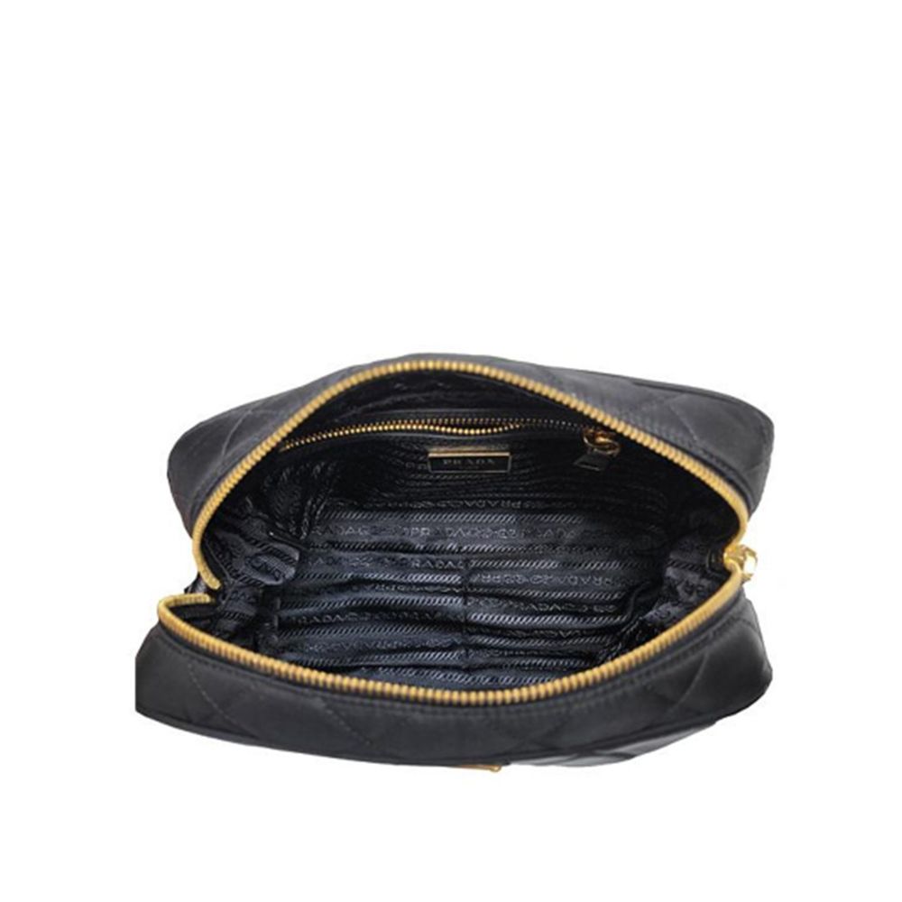 Black Nylon Shoulder Bag