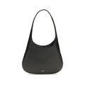 Black Calf Leather Bos Taurus Shoulder Bag