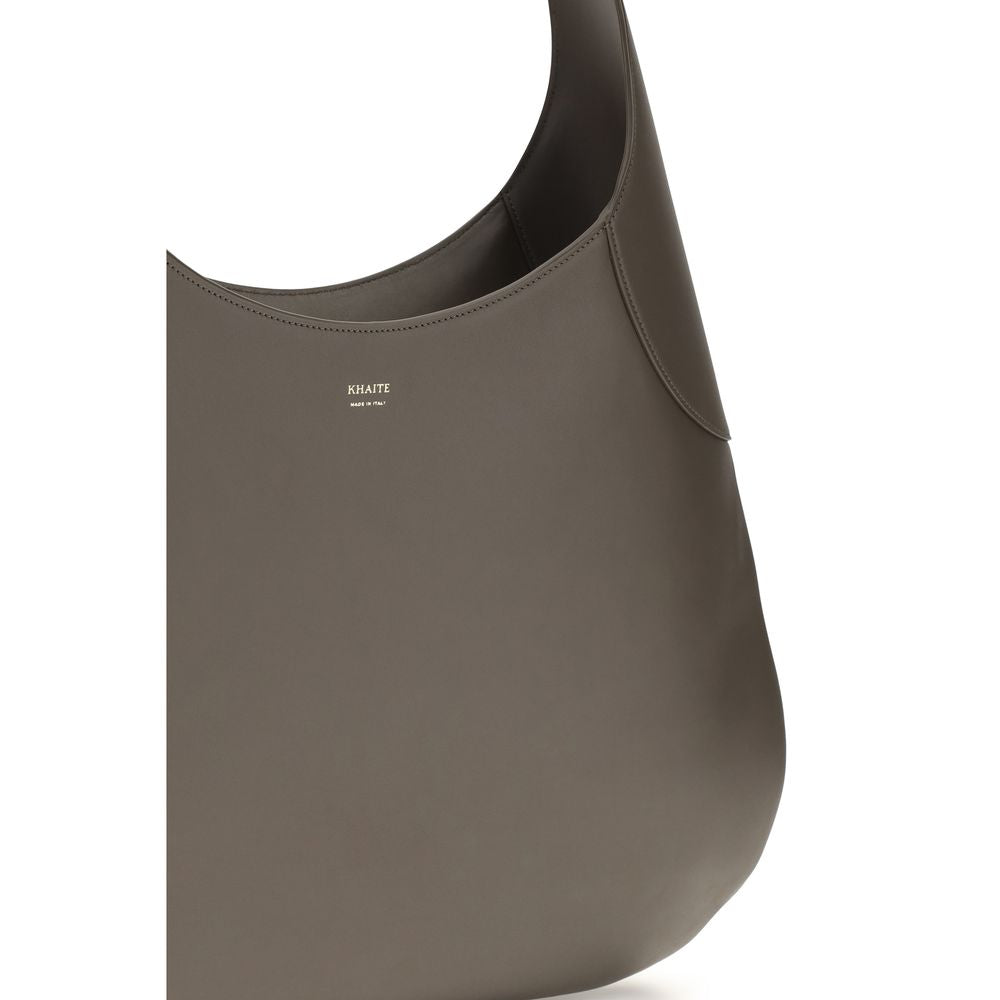 Gray Calf Leather Bos Taurus Handbag