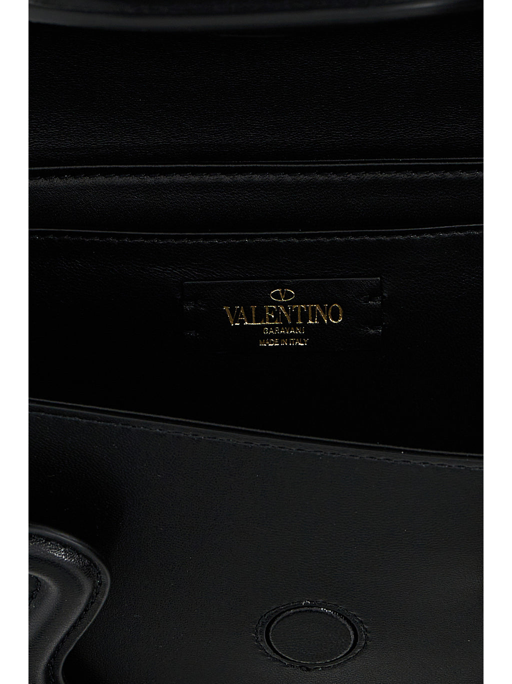 Black Leather Shoulder Bag