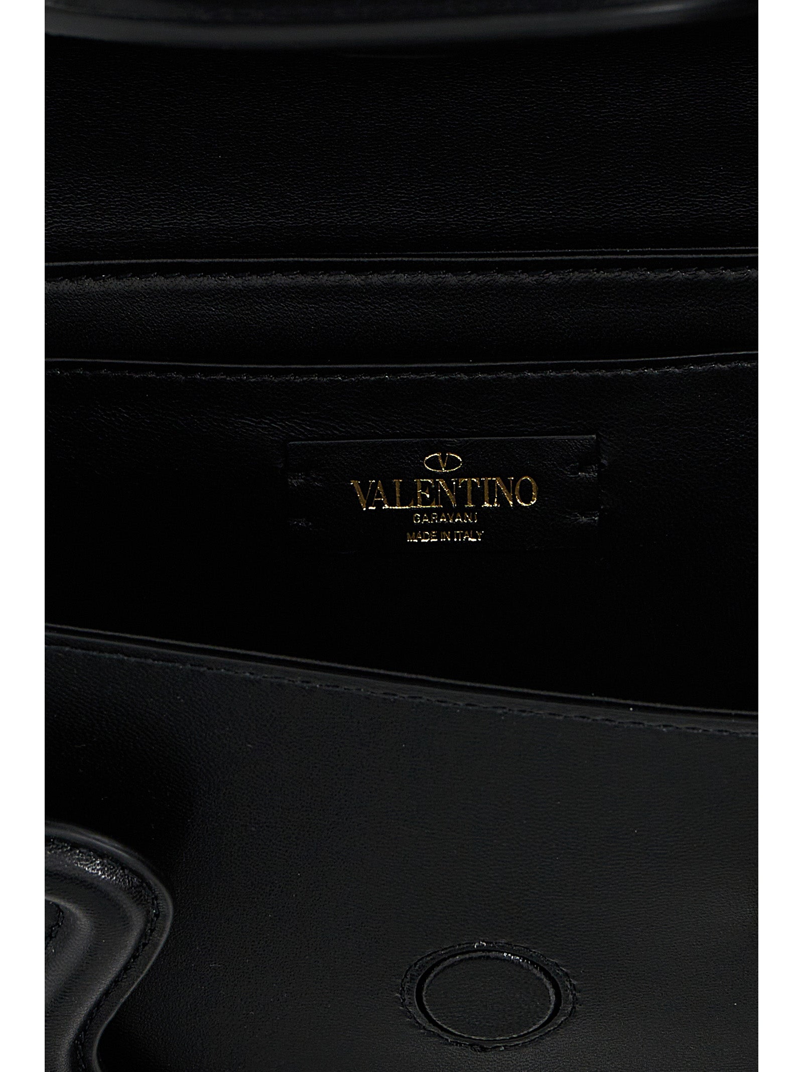 Black Leather Shoulder Bag