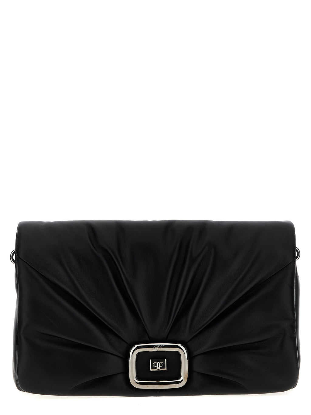 Black Leather Shoulder Bag