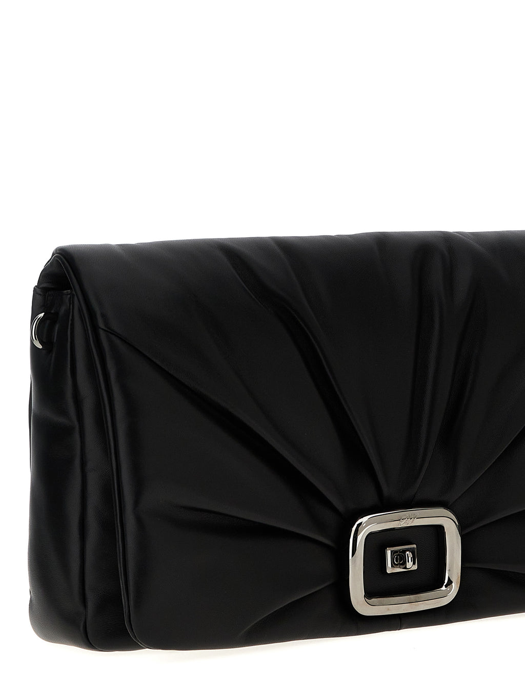 Black Leather Shoulder Bag