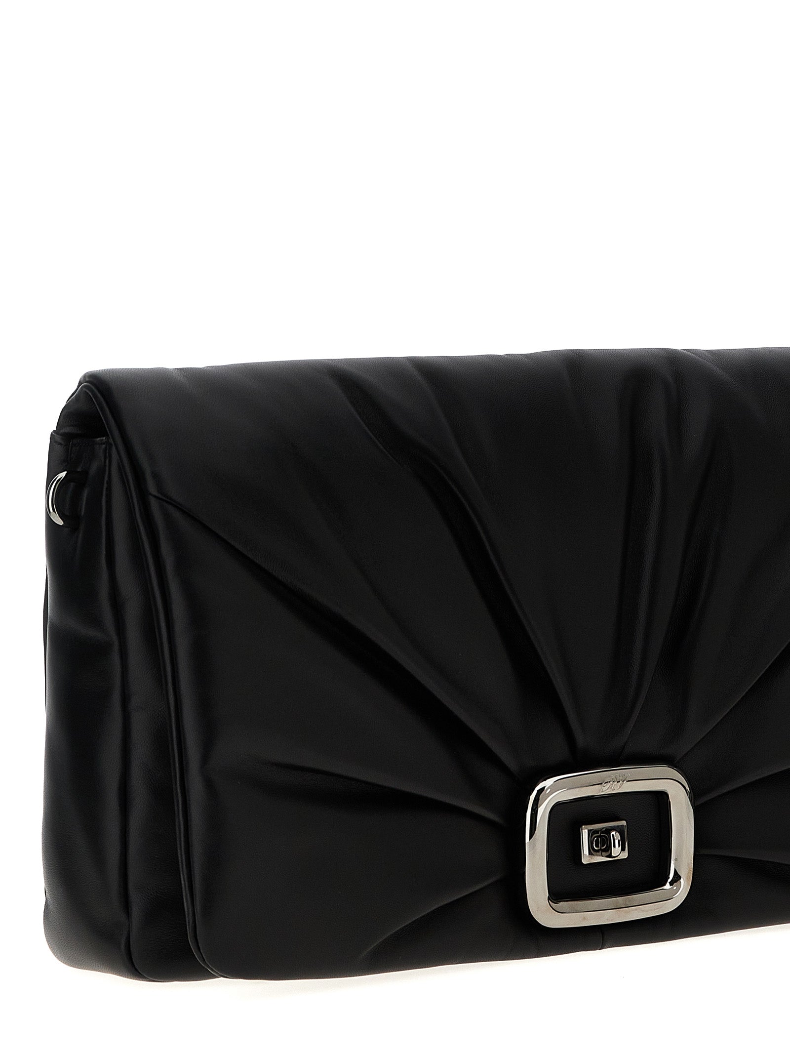 Black Leather Shoulder Bag