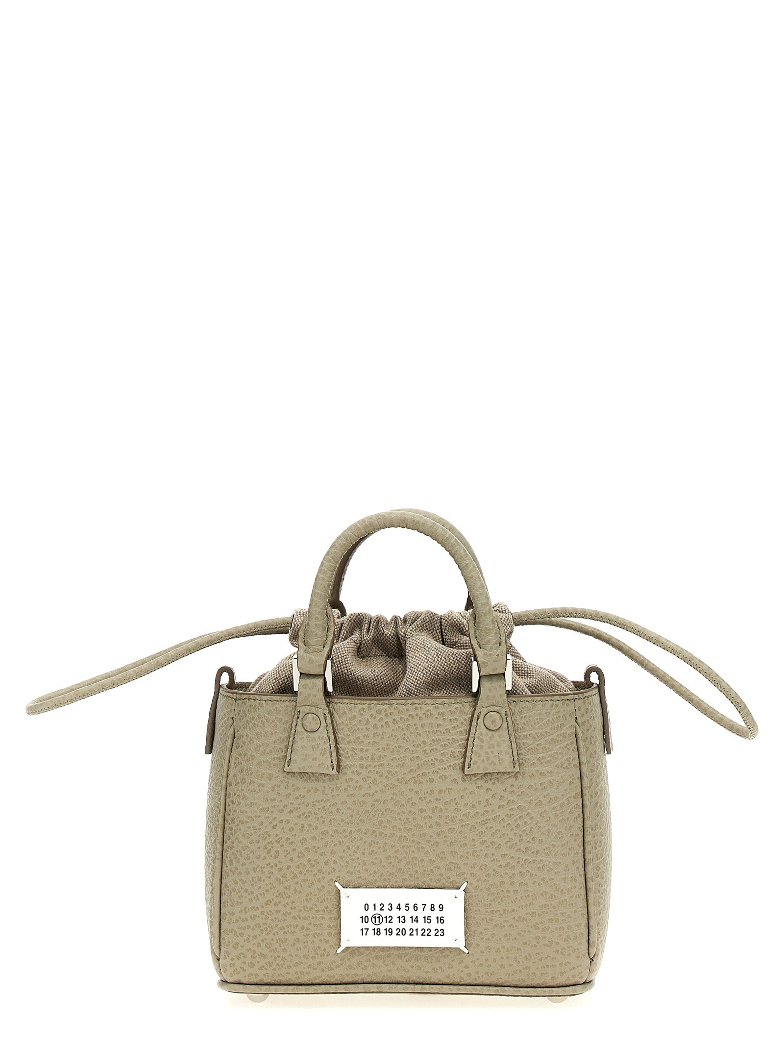 Gray Calfskin Handbag