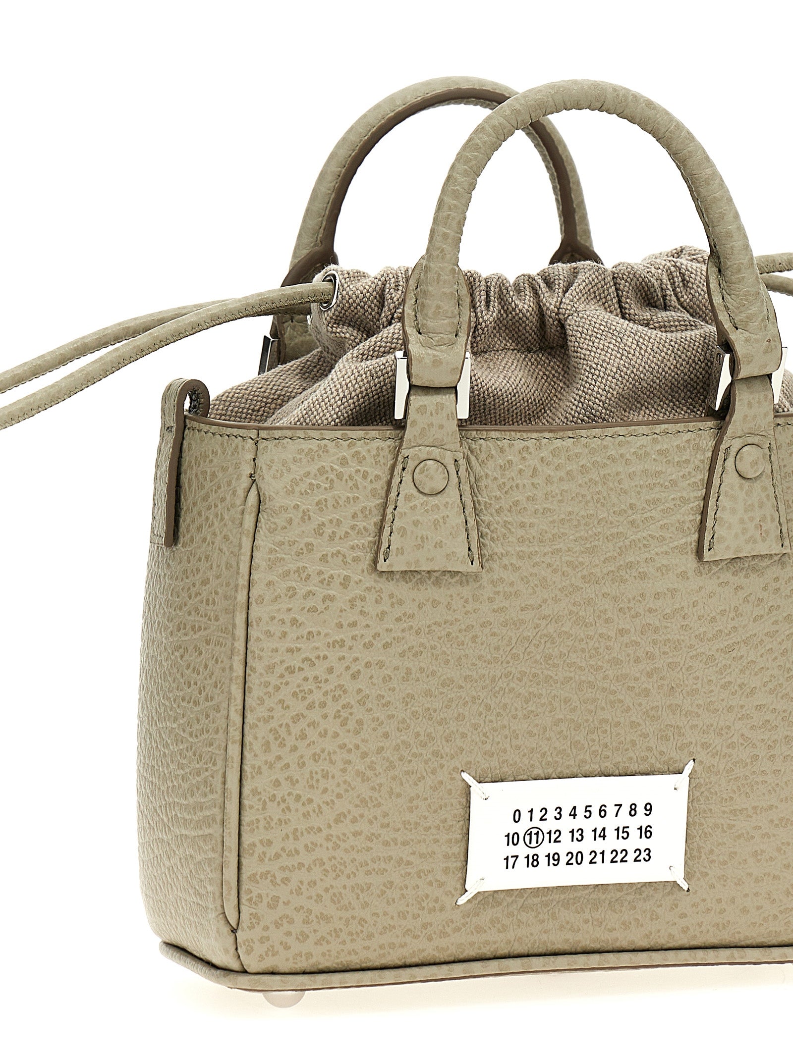 Gray Calfskin Handbag