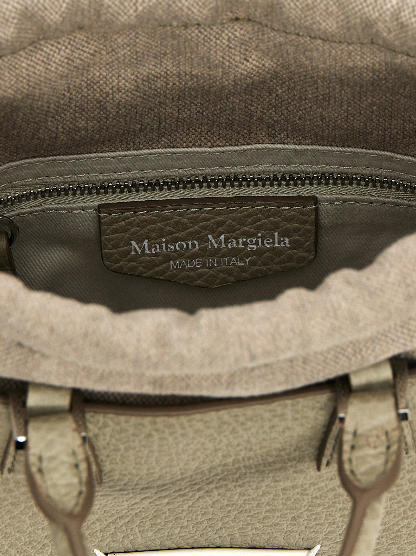 Gray Calfskin Handbag