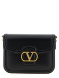 Black Calfskin Crossbody Bag