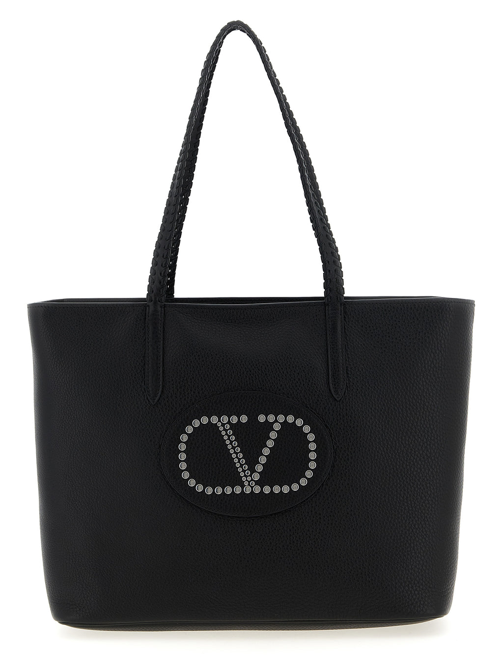 Black Calfskin Tote Bag