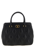 Black Lamb Leather Handbag