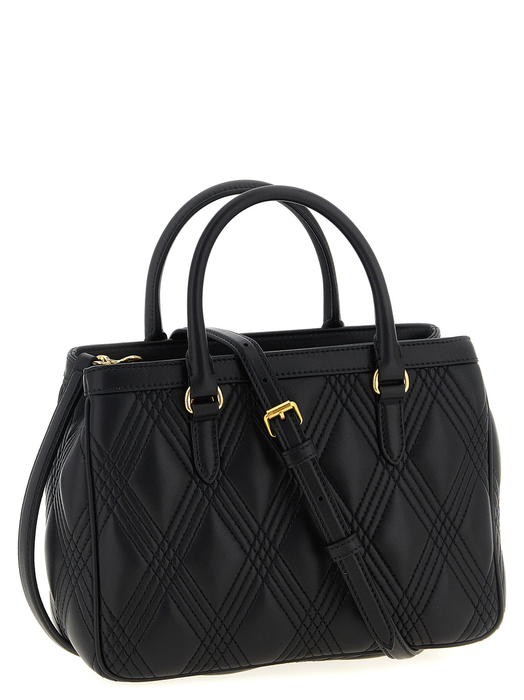 Black Lamb Leather Handbag