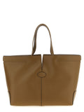 Bicolor Calfskin Tote Bag