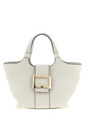 Gray Calfskin Tote Bag
