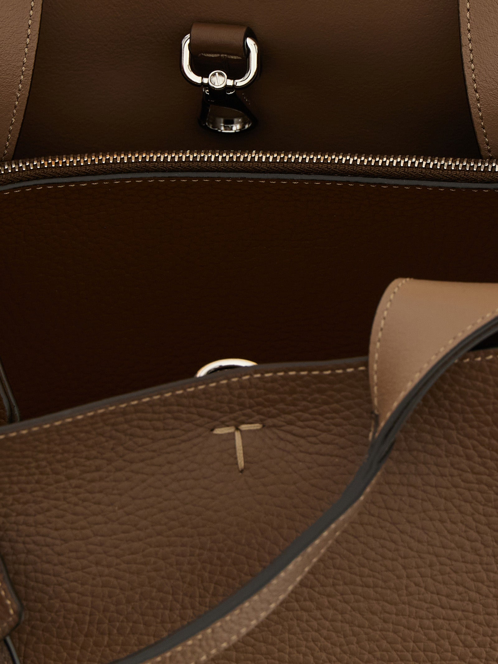 Brown Calfskin Handbag