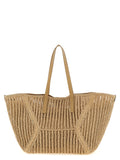 Beige Polyamide Shoulder Bag
