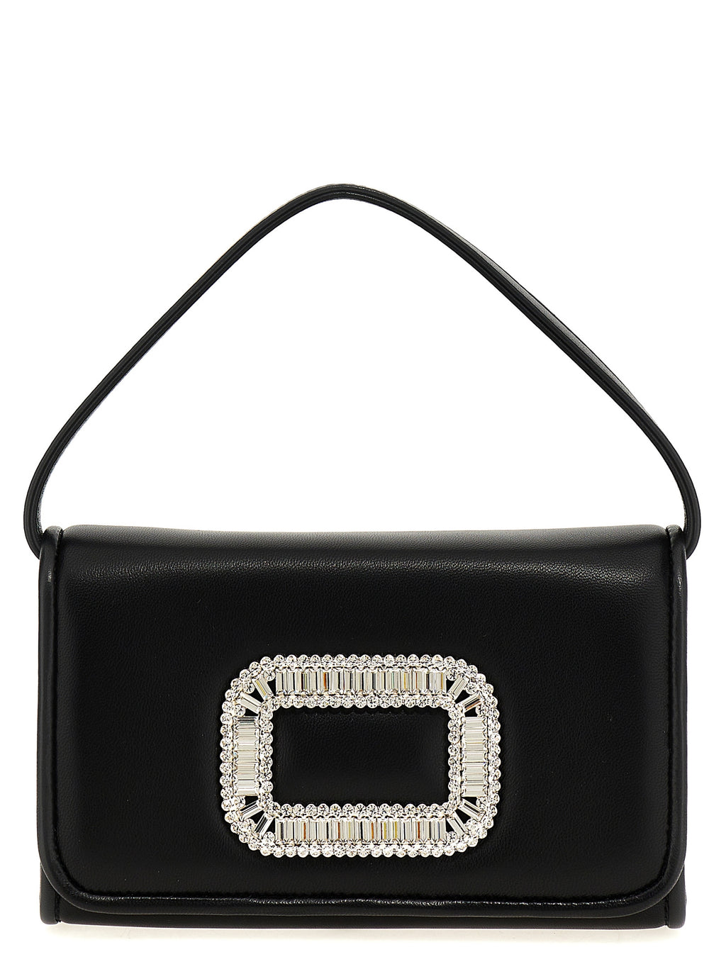 Black Lamb Leather Handbag