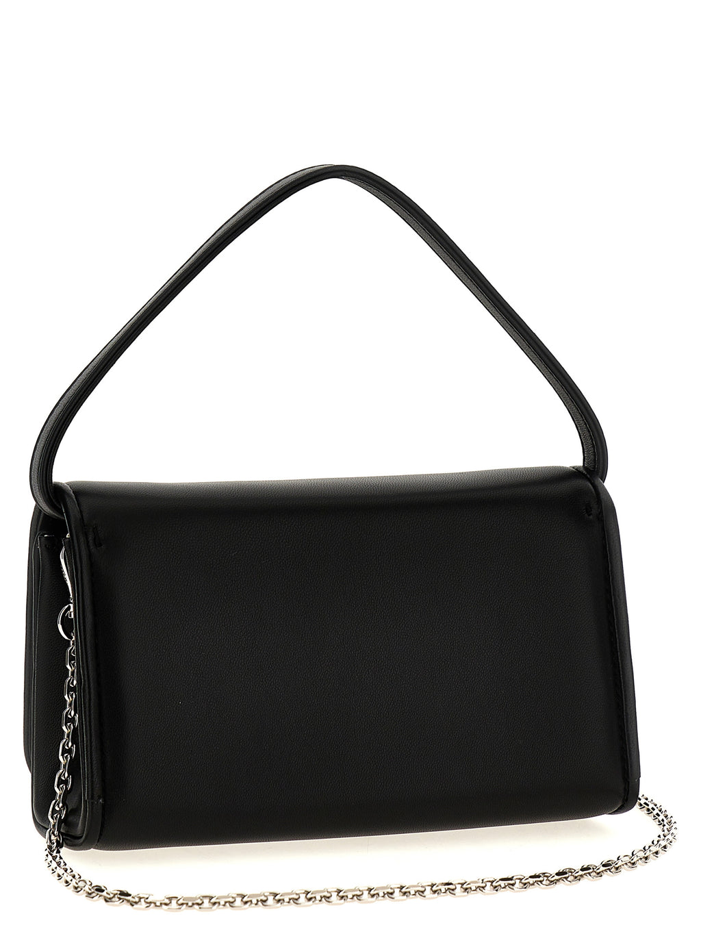Black Lamb Leather Handbag