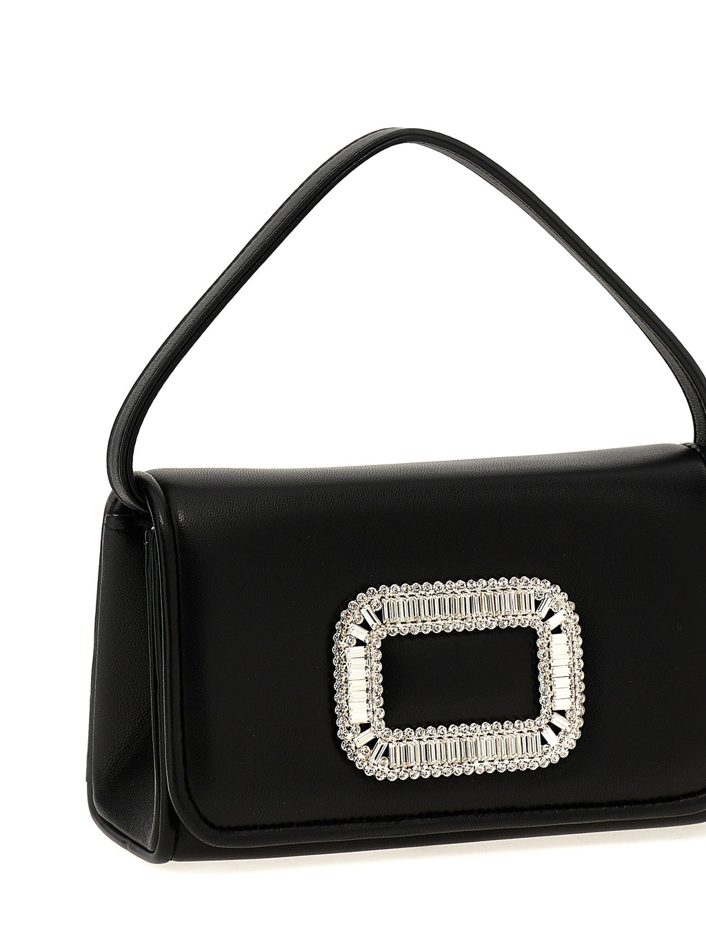 Black Lamb Leather Handbag