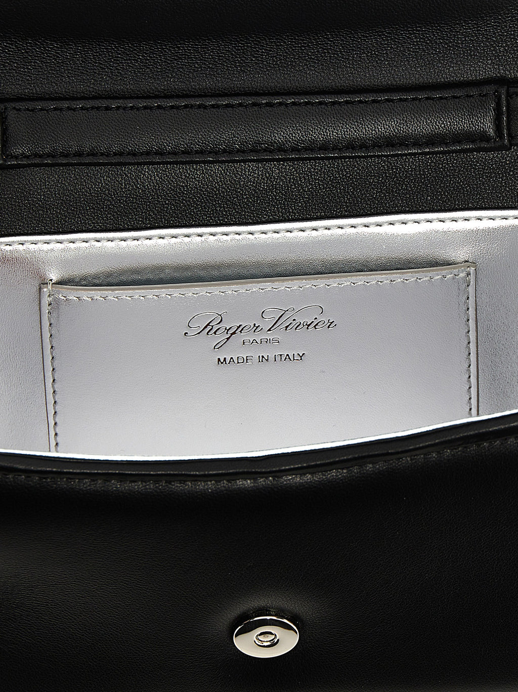 Black Lamb Leather Handbag