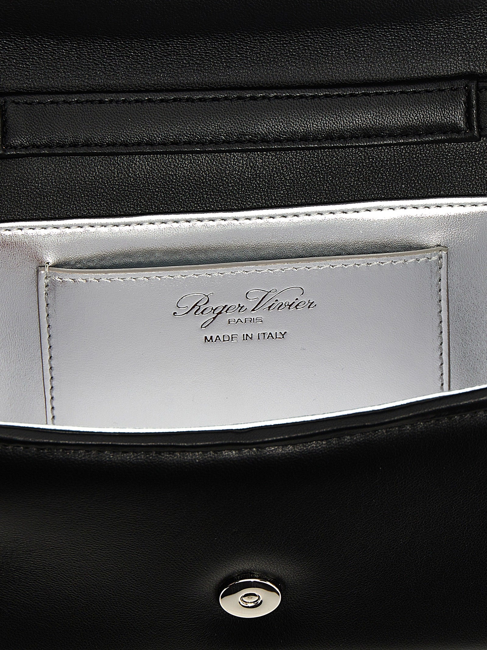 Black Lamb Leather Handbag